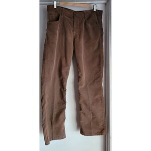 7 For All Mankind Austyn Men's Corduroy Pants Brown Cotton 31